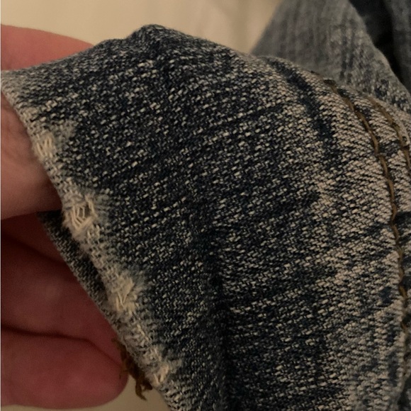 St John's Bay blue denim jacket button down in size large - Picture 9 of 15